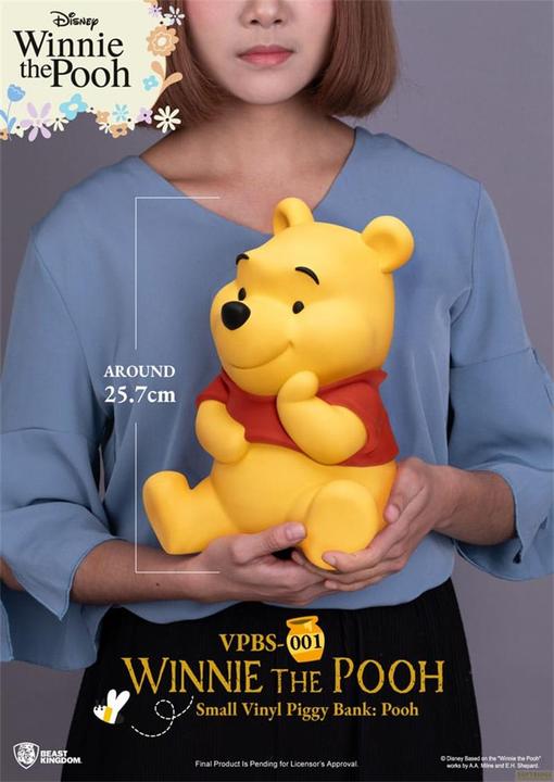Produktbild Beast Kingdom Winnie The Pooh Piggy Vinyl Spardose Winnie 26 cm (26 cm)