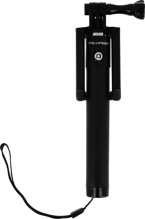 Produktbild Akashi Ausziehbare Selfie-Stange 18 bis 80cm + Auslöser
