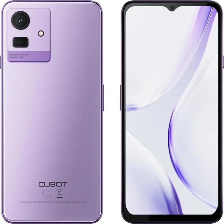 Immagine prodotto Cubot Note 50 (256 GB, Purple, 6.56", Doppia SIM, 50 Mpx, 4G)