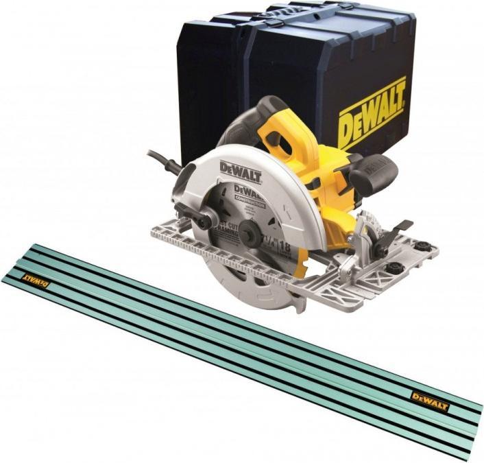 Produktbild DeWalt DWE576K Handkreissäge 61mm + Führungsschiene 1500mm