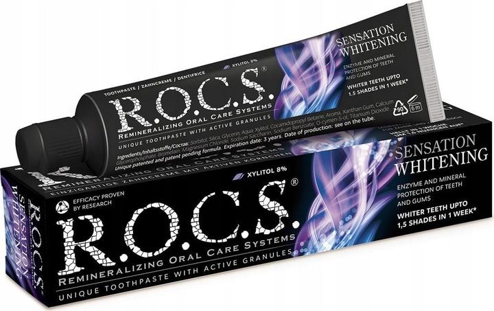Actual product image R.o.c.s. Sensation Whitening Toothpaste (60 ml)