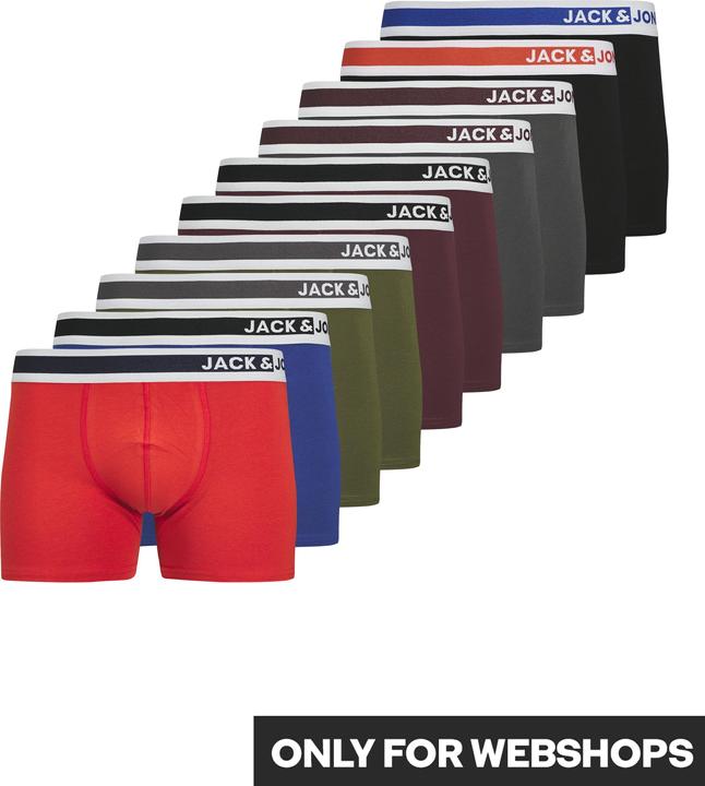 Jack & Jones Jacjimmy Solid Trunks 10 Pack