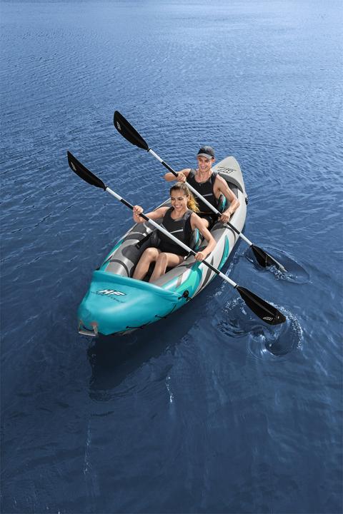 Image du produit Bestway Kit kayak Hydro-Force Rapid Elite X2 312 x 98 x 44 cm (2 pers.)