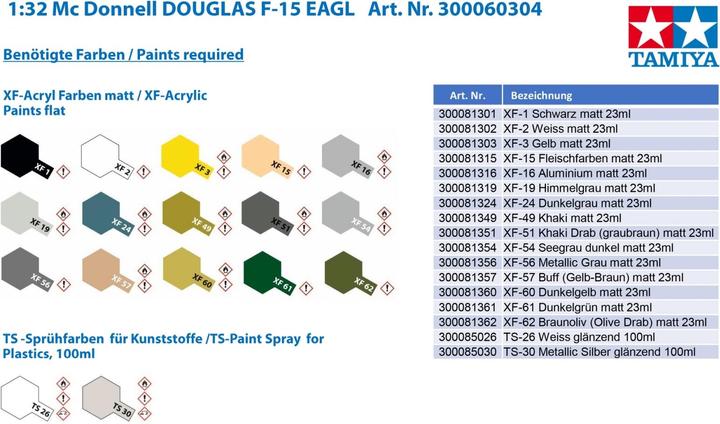Immagine prodotto Tamiya F-15C Aquila