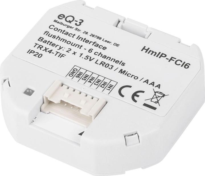Actual product image EQ-3 Contact interface 6-fold (Switch actuator)