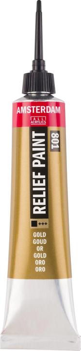 Actual product image Amsterdam Relief paint 801 (Gold, 20 ml)