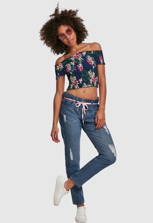 Immagine prodotto Urban Classics Maglietta da donna AOP Smoke (XL)