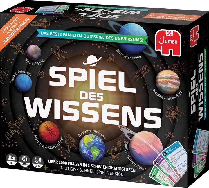 Actual product image Jumbo Game of knowledge original (German)