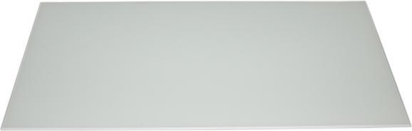 Actual product image Home It Kitchen Splash plate white frosted tempered glass 800 x 400m