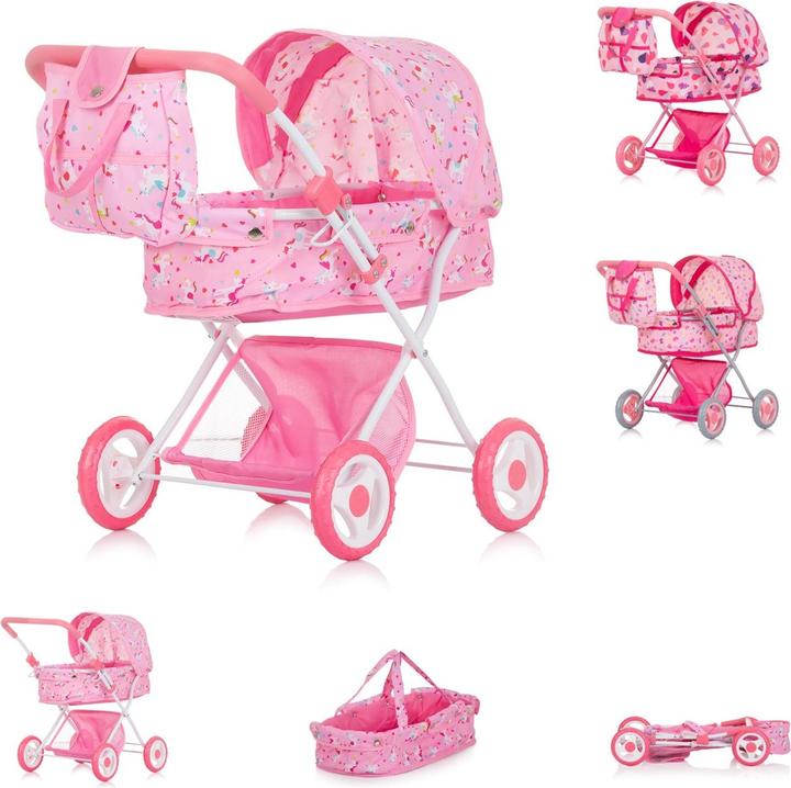 Produktbild Chipolino Puppenwagen Dora Tasche