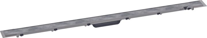 hansgrohe HG Duschrinne RainDrain Rock Fertigset, kürzbar und befliesbar 1200mm (1200 mm)
