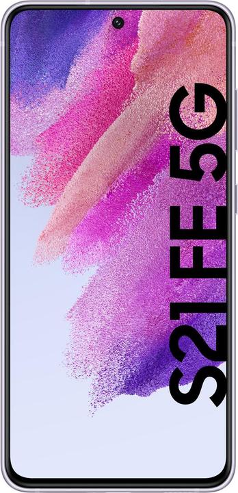 Produktbild Samsung Galaxy S21 FE 5G EU (256 GB, Lavender, 6.40", Dual SIM, 12 Mpx, 5G)