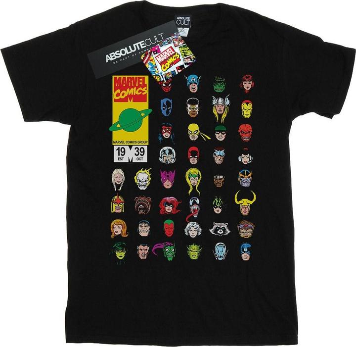 Produktbild Comics Heads Cover TShirt (4XL)