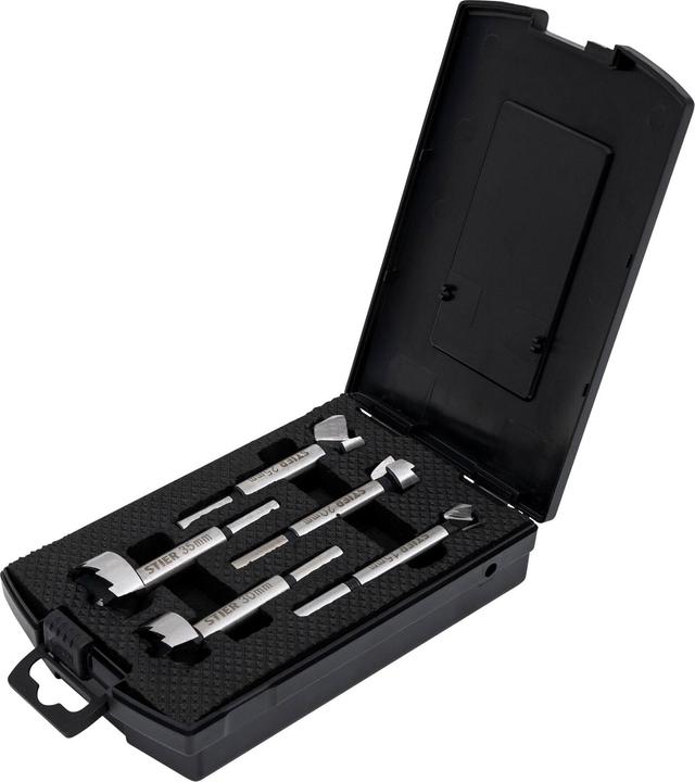 Actual product image Stier Forstner bit set, 5-piece (15, 20, 25, 30, 35 mm) (15, 20, 25, 30, 35 mm)