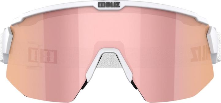 Actual product image Bliz Breeze (matt white, Clear, Brown w Rose Multi)