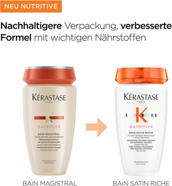 Actual product image Kérastase Kerastase Nutritive Bain Satin Riche (250 ml, Liquid shampoo)