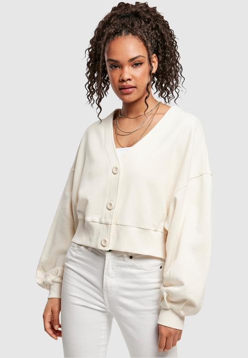 Image du produit Urban Classics Ladies Organic Oversized Short Terry Cardigan (5XL)