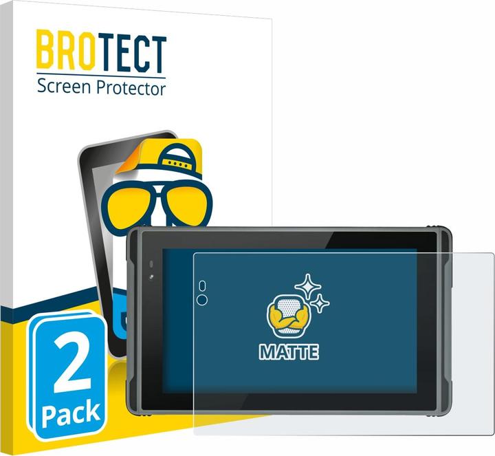 Actual product image BROTECT Anti-glare screen protector matt (2 Piece, X7)