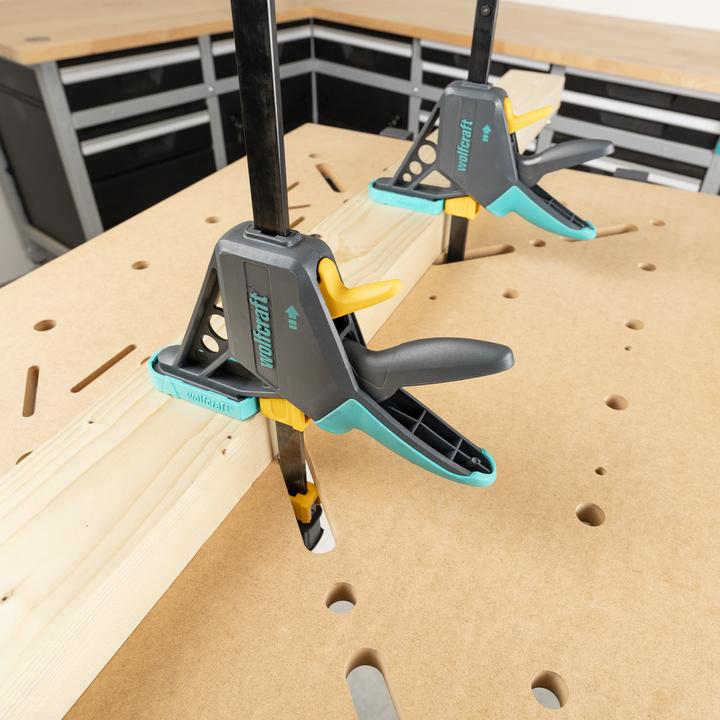 Immagine prodotto wolfcraft Einhandzwinge EHZ „PRO“ 100/450 mm (450 mm)