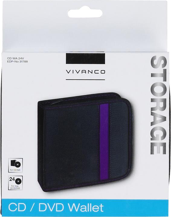 Produktbild Vivanco CD/DVD Wallet