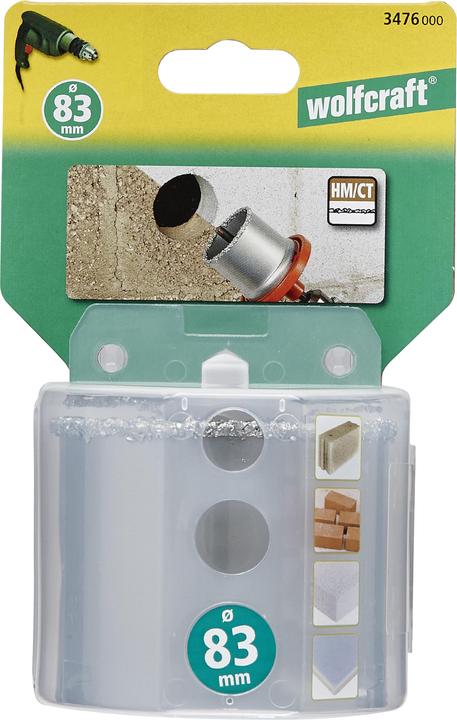 Actual product image wolfcraft Drill bit insert 68 mm 3477000 (68 mm)