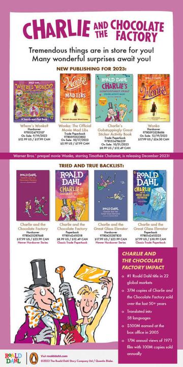Image du produit Charlie and the Chocolate Factory (Anglais, Roald Dahl, 2007)