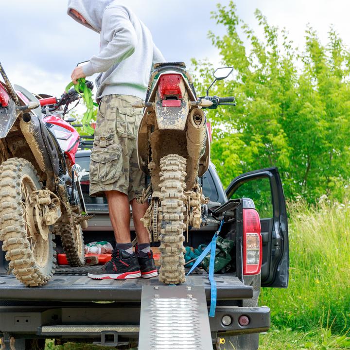 Produktbild Relaxdays Auffahrrampe Motorrad