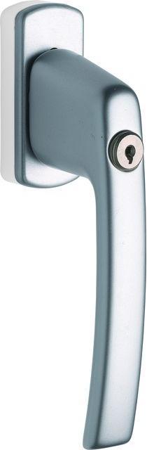 Produktbild Maco Fenstergriff HARMONY - Sperrzylinder, VK 7x35 mm, Alu weiss