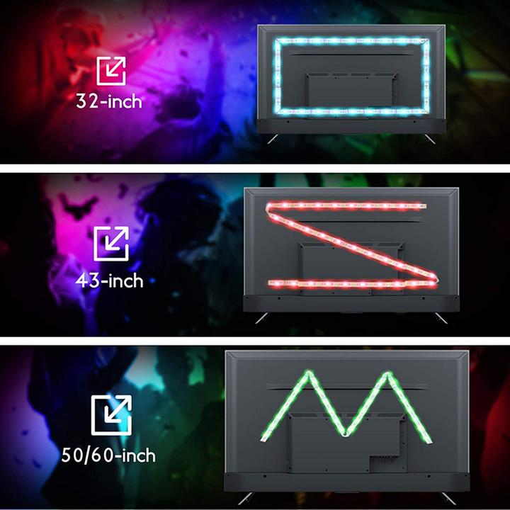 Image du produit Lumina Swiss LED Strip TV Ambi (Multicolore, 200 cm, Intérieur)
