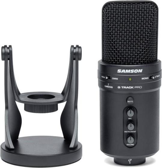 Produktbild Samson G-Track Pro USB-Mikrofon mit Kopfhörer
