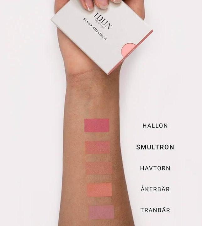 Immagine prodotto IDUN Minerals Rouge/Blusher Hallon rose pink (Rosa Rosa Rosa)