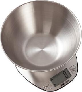 Actual product image Mesko MS 3152 Stainless Steel Countertop Electronic Kitchen Scale