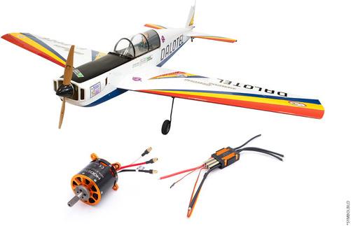 Image du produit Modster Dalotel 2300mm EP/GP moyen-courrier ARF Combo avec propulsion Brushless (Multi moteur)