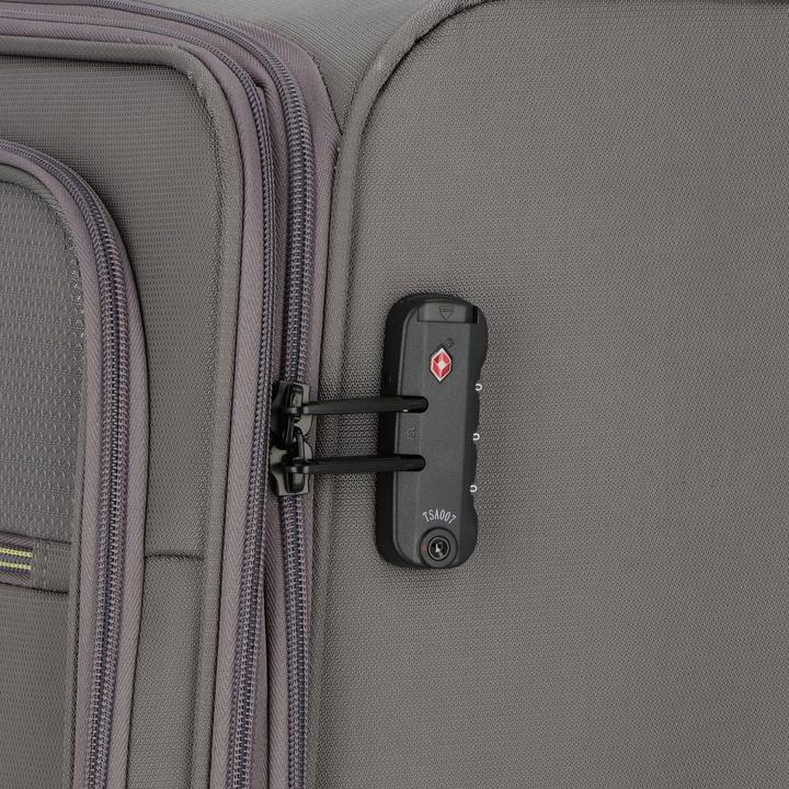 Image du produit D&N Travel Line 9704 4 roues Trolley L 78 cm avec soufflet extensible (107 l, L (90 - 115l))
