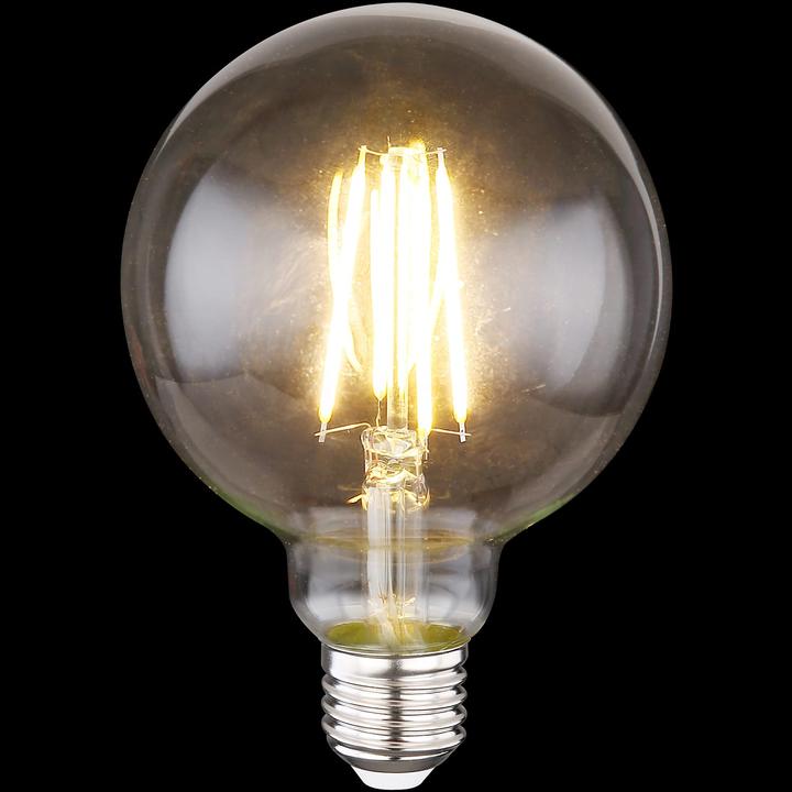 Produktbild Globo LED Leuchtmittel silberfarben 1xE27 LED (E27, 7 W, 5 x, F)