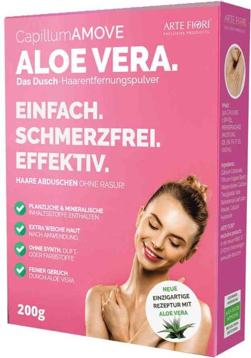 Produktbild Arte Fiori Capillum Amove Aloe Vera Enthaarungspulver (1 x)