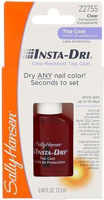 Actual product image Sally Hansen Insta-Dri Chip-Resistant Top Coat (Transparent, Top coat)