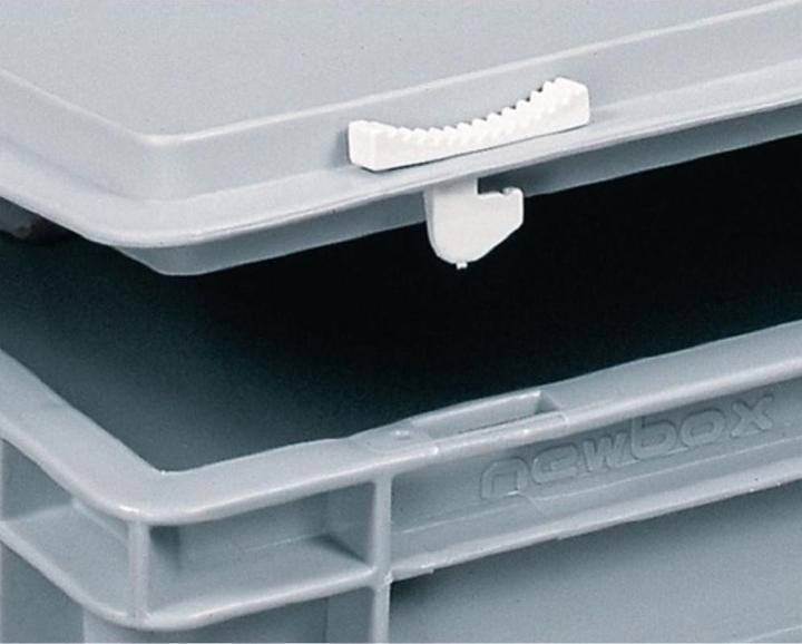 Immagine prodotto Lockweiler Valigia di plastica L600xL400xH163 mm PP 1 maniglia chiusura scorrevole grigio 33 l (33 l)