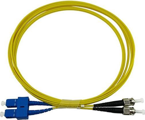Productafbeelding BlueOptics Duplex glasvezel patchkabel SC-UPC/ST-PC singlemode 1 meter (U/FTP, CAT8.1, 1 m)