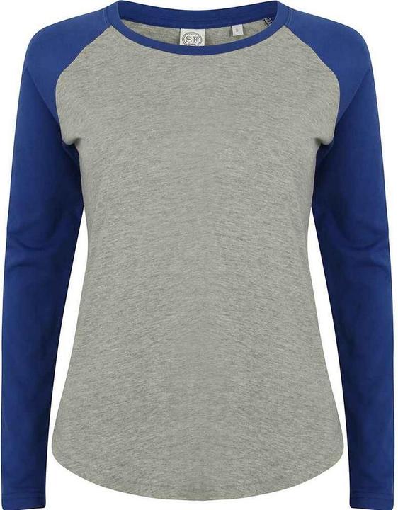 Immagine prodotto Super Flying Model Maglietta Baseball Manica Lunga Donna (36 D)