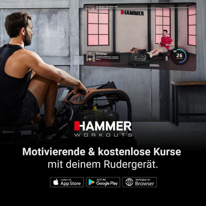 Actual product image Hammer Fitness Water Stream II