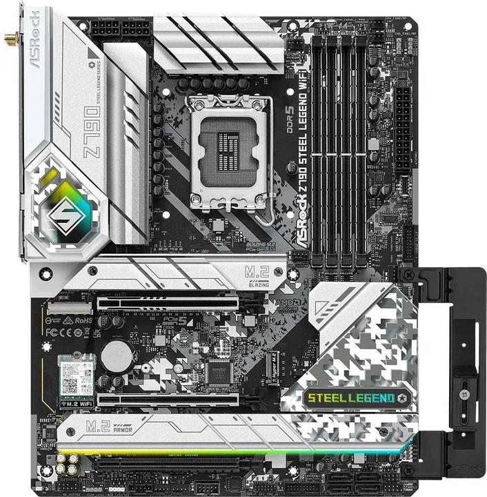AsRock Z790 STEEL LEGEND WIFI ATX Intel DDR5 So.1700 retail (LGA 1700, Intel Z790, ATX)