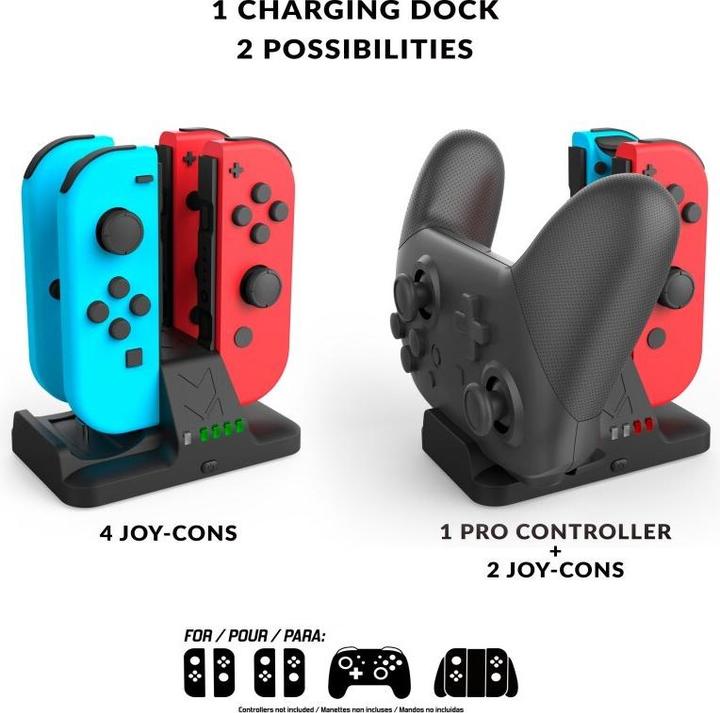 Actual product image Subsonic Charging Station for Switch (Switch)