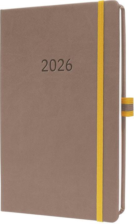 Immagine prodotto Sigel Wochenkalender Linescape 2026, ca. A5, braun/gelb (Tedesco)
