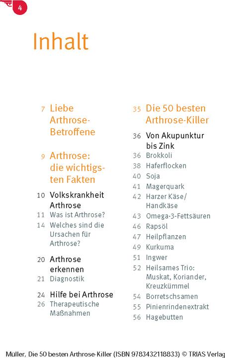 Actual product image Die 50 besten Arthrose-Killer (German, Sven-David Miller, 2024)