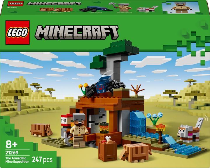 Produktbild LEGO Die Expedition zur Gürteltiermine (21269, LEGO Minecraft)