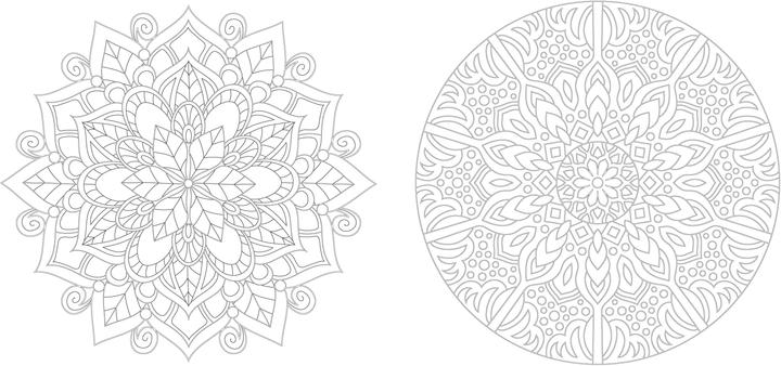 Actual product image Orientalische Mandalas (German, 2022)