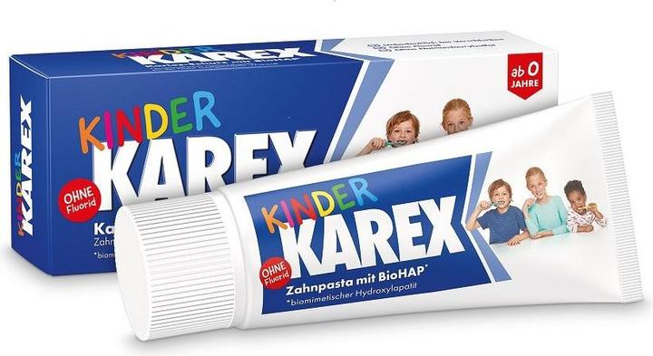 Karex Children toothpaste fluoride free (50 ml)