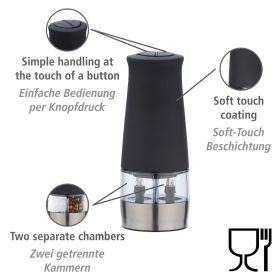 Produktbild Wenko Elektrische Mühle mit LED-Licht (Salz, Pfeffer)