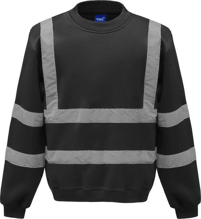 Actual product image Yoko Unisex Adult Hi-Vis Sweatshirt (3XL)
